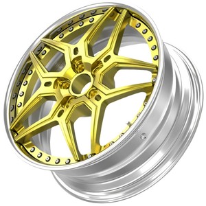 18inch 7.5/9J ET49/43 T6 Forged 2PC Wheels JWL/VIA 348/488/F8 Platform Multi-PCD Concave Aerospace Alloy - Product Image 4
