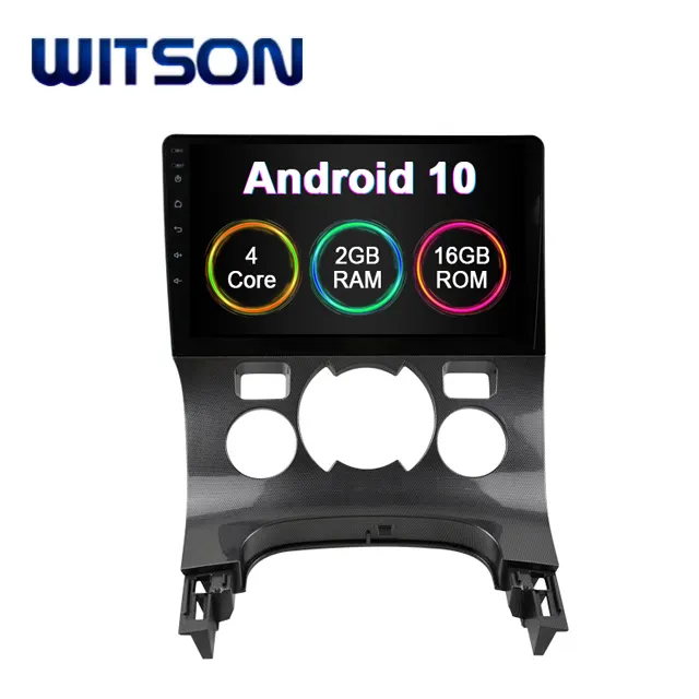 WITSON Android 10.0 2 din auto dvd-speler Voor CITROEN 3008 2013-2016 Ingebouwde 2GB RAM 16GB FLASH touch screen auto dvd gps
