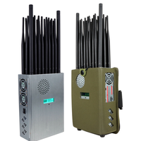 Inhibidor de Señal de Teléfono Celular con 28 Antenas para FM, Wi-Fi 6e, Wi-Fi 2.4G/5G, GPS, Lojack, Lora, VHF 315, 433, 868, 2G, 3G, 4G, 5G