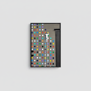 Vibrant Graffiti Art <b>Canvas</b>: Modern Banksy-Inspired Wall Decor,BLACK <b>FRAMED</b> <b>CANVAS</b> - Product Image 2