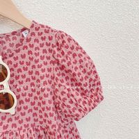 Vêtements d'été pour enfants à imprimé floral, robe de mode pour bébés, vêtements pour filles, robes pour enfants