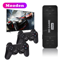 J Hot U9 Pro Game Stick Console 4K HD 64 Go avec plus de 10 000 jeux vidéo rétro et 25 émulateurs pour PS1/N64