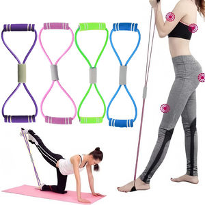 Mujeres Pecho Hombro Ejercicio 8 Forma Cuerda de tensión Banda de resistencia elástica multifuncional - Product Image 1
