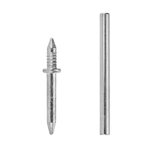 GULIXING Double-Ended Traceless <b>Nail</b> 2.5mm Zinc Plated Flat Head Panel <b>Nail</b> 1 In Shear Strength 5000 Lb - Product Image 1