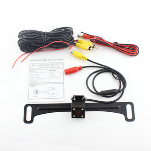 HD vuông vành đai 4 đèn 12 đèn tầm nhìn ban đêm giấy phép tấm khung xe máy ảnh vehiclel sao lưu máy ảnh - Product Image 4