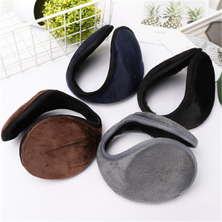 Оптовая продажа, наушники, теплые зимние мужские наушники, однотонные теплые наушники JV850