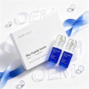 Global Distributor ODM Blue Peptide Micro Facial <b>Serum</b> Visibly Smooth Skin Surface High Purity GHK-Cu Raw Material - Product Image 5