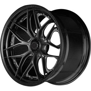 Jantes forgées en fibre de carbone 2 pièces de 18, 19, 20, 21, 22, 24 pouces pour Lamborghini Aventador S, SV, SVJ, <span class=keywords><strong>LP</strong></span> 700-4, 750-4, Ultimae, Pagani, Urus - Product Image 2