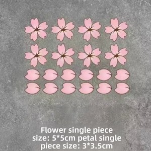 Juego de Adhesivos <span class=keywords><strong>para</strong></span> Bicicleta JOHORSE con Diseño de Flor de Cerezo, Impermeables, Antideslizantes, Resistentes al Desgaste, Autoadhesivos <span class=keywords><strong>para</strong></span> Cuadro de Bicicleta de Montaña, Carretera y Scooter - Product Image 6