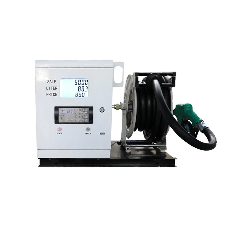 LD20 156 Mobile Ex-proof Estación de llenado de gasolina Mini portátil Manual Mobile Diesel Fuel Transfer Dispenser Punp