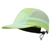 Casquette d'extérieur DAZU à séchage rapide, réglable, 5 panneaux, en maille, unisexe, pour la course, le jardinage, le travail en extérieur et le camping