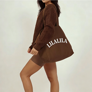 Low MOQ Factory Direct Blank Brown Canvas <strong>Bag</strong> Large Reusable Eco Friendly Shopping <strong>Tote</strong> <strong>Bag</strong> with Custom <strong>Print</strong> - Product Image 4