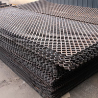 Maille de tamisage soudée en acier à haute teneur en manganèse - utilisée pour le criblage minier et la filtration de sable - personnalisable