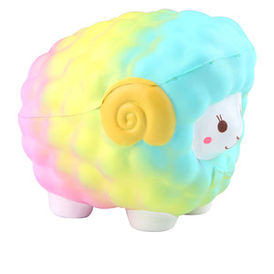 Cute Sheep <b>Squishy</b> Toy Soft Slow Rebound PVC Cartoon Shape Promotional Gift - Product Image 3