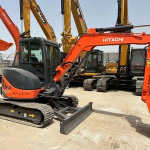 Excavatrice sur chenilles Hitachi ZX50U d'occasion de qualité supérieure, petite pelle hydraulique de 5 tonnes / mini-excavatrice hydraulique Hitachi ZX50U d'occasion ZX 50U - Product Image 1