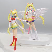 Figuras de Acción de PVC de Sailor Moon, 4 Estilos, 23 cm, Juguete Coleccionable para Niñas