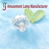 Lampu Pixel RGBW 60mm Pra-program, Tahan Air, Lampu LED Bentuk Jamur yang Dapat Diprogram untuk Kincir Ria Taman Hiburan 16 untuk Satu Grup