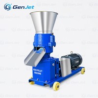 Nouvelle machine à granulés d'aliments 9KL-210 grande capacité 7,5 kW, équipement de fabrication d'aliments pour volailles, système à 3 rouleaux, usage agricole commercial intensif