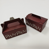 Boîte cadeau en carton recyclable avec logo imprimé personnalisé, poignée, fermeture magnétique, pliable, pour cosmétiques, gâteaux, desserts, impression couleur UV