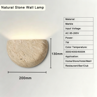 Lampe LED murale de niche Wabi Sabi médiévale pour salon, couloir, gîte, café, chambre à coucher, projecteur d'ambiance personnalisé