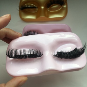 Bán buôn con người Lông mi giả Cils <span class=keywords><strong>d</strong></span>ày Lash fluffi pestaas <span class=keywords><strong>d</strong></span>ải tự nhiên Nga Faux Mink LÔNG MI LÔNG mi bán buôn Mink - Product Image 3