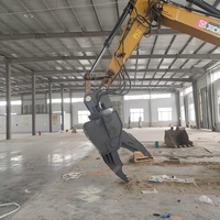 Cisaille de démolition de voitures en métal, attache hydraulique pour excavatrice avec lame en alliage haute résistance pour usine de recyclage