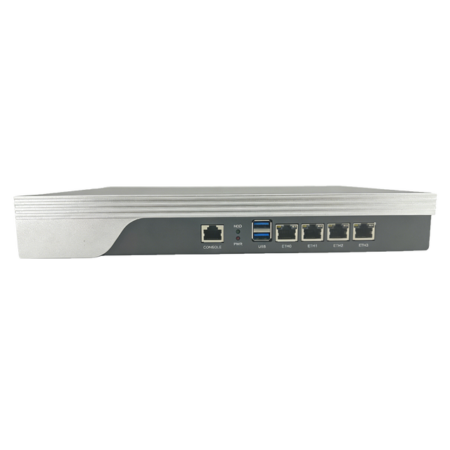 Firewall PC 4 LAN Intel 2.5G 4 Cores J4125 Enterprise PfSense Appliance Firewall Router for Secure Network Protection