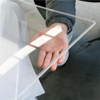Vente directe d'usine, plaque en plastique de 3 mm, prix de la plaque acrylique, plaque acrylique transparente