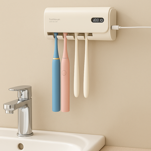 All'ingrosso portatile ricaricabile <span class=keywords><strong>sterilizzatore</strong></span> spazzolino da denti con disinfezione UV-C <span class=keywords><strong>spazzolini</strong></span> igienizzanti per uso domestico - Product Image 2