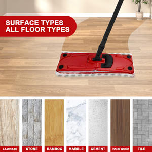 Cabezal de Repuesto para Mopa Plana de Microfibra 2 en 1, Compatible con <span class=keywords><strong>Vileda</strong></span>/O-Cedar <span class=keywords><strong>UltraMax</strong></span>/UltraMa, 36*14cm, en Oferta - Product Image 5