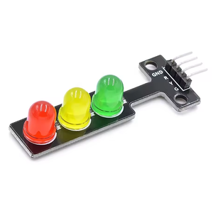 Mini 5V RGB semaforo LED modulo Display rosso giallo verde 5mm LED per sistema semaforico modello PCB & PCBA prodotto - Product Image 4