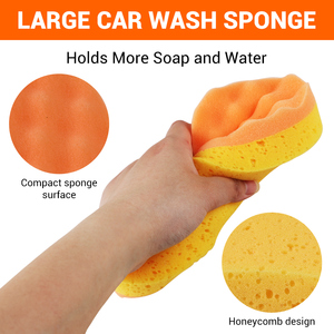 Masthome <span class=keywords><strong>Kit</strong></span> di <span class=keywords><strong>Pulizia</strong></span> <span class=keywords><strong>Auto</strong></span> Multifunzione 5 Pezzi, Set di Strumenti per Lavaggio <span class=keywords><strong>Auto</strong></span> con Spugna, Secchio e Panno - Product Image 6