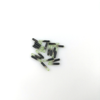 Micro-puce RFID pour animaux, taille 1,4 x 8 mm, transpondeur, étiquettes RFID pour animaux