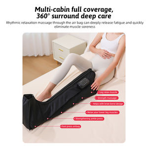 2025 aire compresión de piernas circulación sanguínea cuerpo vibración pie pierna masajeador mantener caliente Pvc rehabilitación terapia suministros - Product Image 4