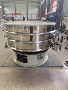 หน้าจอสั่นสแตนเลสเกรดอาหารสำหรับแยกเม็ดพลาสติกเคมีเกลือเม็ดน้ำตาล - Product Image 2