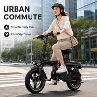 Vélo Électrique Pliant en Gros pour Usine – E-Bike de Commutation avec Batterie au Lithium 48V pour l'Exportation Transfrontalière, Longue Autonomie