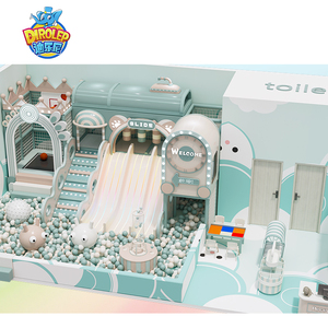 Centre de jeux intérieur pour enfants TUV vérifié avec matériau en mousse Équipement de terrain de jeu intérieur sur le thème Macaron pour usage commercial - Product Image 2