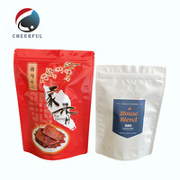 Sacs d'emballage de biscuits anti-odeur personnalisés pour biscuits Pochette debout en plastique pour croquettes de croquettes et aliments croquants avec fermeture éclair