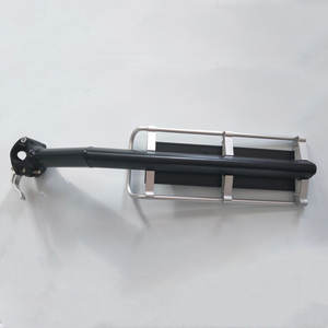 <span class=keywords><strong>Porte</strong></span>-bagages de Vélo en Alliage d'Aluminium Réglable à Attache Rapide avec Lumière Réfléchissante et Sangle pour VTT - Product Image 5