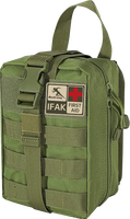 Kit de contrôle des saignements tactique portable Guardian pour l'extérieur, kit de survie médical, recharge IFAK, trousse de premiers secours pour traumatismes d'urgence