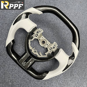 Piezas Interiores de Automóvil Personalizadas para <span class=keywords><strong>Toyota</strong></span> <span class=keywords><strong>86</strong></span>/BRZ/FRS <span class=keywords><strong>2013</strong></span> 2014 2015 2016, Volante de Fibra de Carbono Real de Alta Calidad - Product Image 4