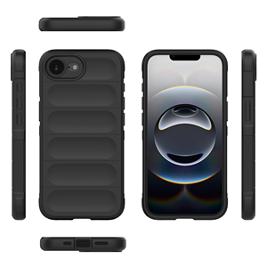 Custodia antislittamento <span class=keywords><strong>in</strong></span> <span class=keywords><strong>Silicone</strong></span> morbido <span class=keywords><strong>Cover</strong></span> posteriore custodia di protezione per telefono cellulare antiurto per <span class=keywords><strong>iPhone</strong></span> 16 16E 15 14 <span class=keywords><strong>13</strong></span> 12 <span class=keywords><strong>Pro</strong></span> Max - Product Image 3