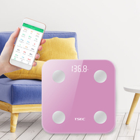 Báscula Digital Inteligente OEM, Báscula Electrónica China de Alta Calidad para Baño, Aplicación para Adultos para Medir la Grasa Corporal, Alta Precisión