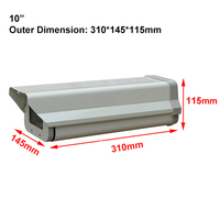 Carcasa de Alta Calidad con Nuevo Diseño para Cámaras de Seguridad CCTV, Impermeable IP66, para Exteriores, Carcasa Protectora para Cámaras PTZ, Accesorios para Cámaras de Seguridad Doméstica