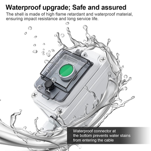 IP67 Waterproof <strong>Button</strong> Switch <strong>Box</strong> ABS Plastic OEM Electric Start Stop Control <strong>Push</strong> <strong>Button</strong> Switches <strong>Box</strong> - Product Image 3