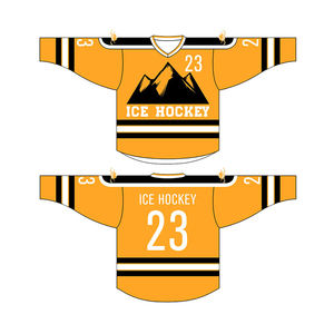 Beliebte benutzer definierte Nummer Vintage übergroße Sublimation USA Hockey Jersey - Product Image 3