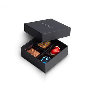 Boîte de papier de tiroir à chocolat et à gâteaux de luxe de haute qualité Papier de spécialité de conception personnalisée pour les cadeaux Différentes options de poids - Product Image 5