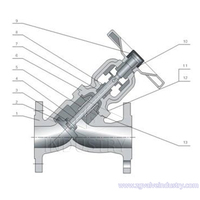 Bon Prix Personnalisé PN16 PN25 PN40 DIN GG GS-C25 SS304 SS316 Soufflet En Acier Moulé De Type Y Joint Globe Vannes