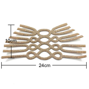 Tali Sepatu Berkilau Kustom dengan Aksesoris Gesper dan Aksesoris Berlian Imitasi untuk Sepatu - Product Image 5