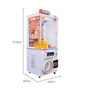 Máquinas recreativas operadas con monedas POPO Claw, grúas automáticas de juguete, máquinas expendedoras de regalos, máquinas recreativas de plástico para centros comerciales interiores - Product Image 6